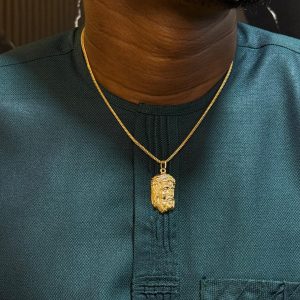 Jesus Gold Pendant 2