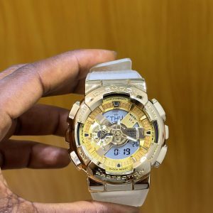 CASIO GM-110BB-1ADR G-SHOCK MEN’S BLACK RESIN WATCH – 49MM