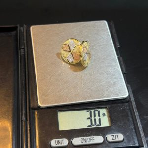 3.0Gram of 18Karat Gold Earring