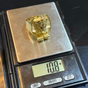 PURE GOLD PHAROAH RING