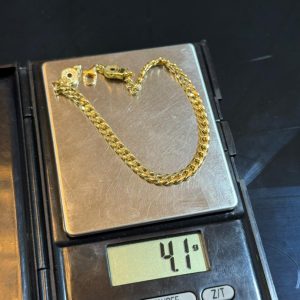 PURE GOLD CUBAN BRACELET