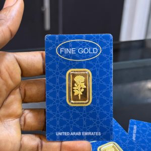 5 GRAMS OF 24KARAT GOLD BAR