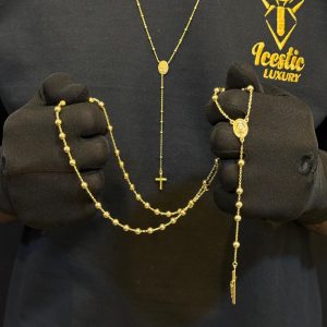 18KARATS PURE GOLD ROSARY