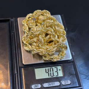 40.3grams 18KARAT PURE GOLD CHAIN