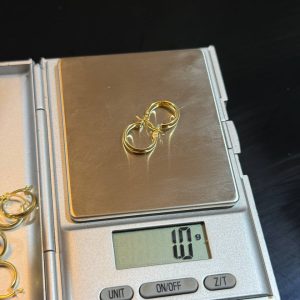 18KARAT HOOP EARRING