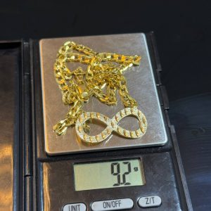 18KARAT INFINITY NECKLACE