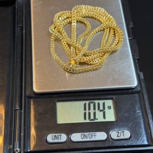 10.4 GRAMS OF 18KARAT FRANCO NECKLACE