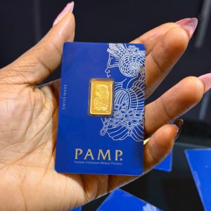 5 GRAMS OF 24KARAT GOLD BAR