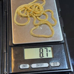 8.7 GRAMS OF 18KARAT FRANCO NECKLACE