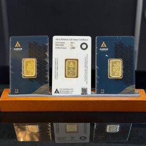 5 GRAMS OF 24KARAT GOLD BAR