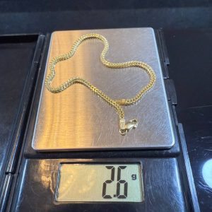 2.6 GRAMS OF 18KARAT FRANCO BRACELET