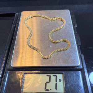 2.7 GRAMS OF 18KARAT FRANCO NECKLACE