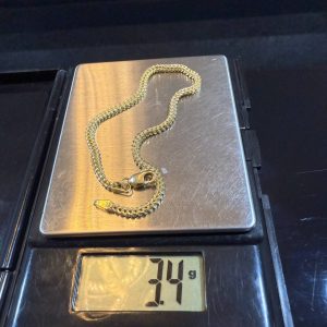 3.4 GRAMS OF 18KARAT FRANCO BRACELET