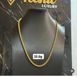 32.6 GRAMS OF 18KARAT SUGAR CHAIN