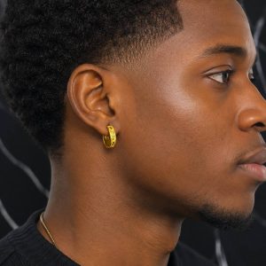 1.8 GRAMS OF 21KARAT GOLD EARRING
